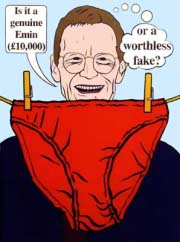 Sir Nicholas Serota Considers a New Aquisition for the Tate Gallery